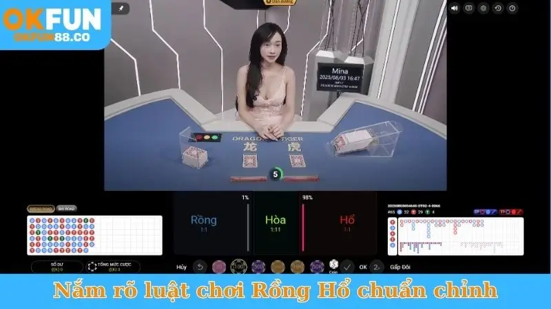 Nắm rõ luật chơi Rồng Hổ chuẩn chỉnh